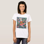 Happy Easter Bunny Dance T-shirt (Voorkant volledig)