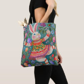 Happy Easter Bunny Dance Tas (Dichtbij)