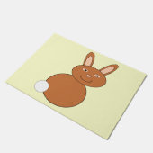 Happy Easter Bunny Deat Deurmat (Schuin)