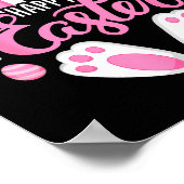 Happy easter bunny easter egg hunt squad easterHap Poster (Hoek)