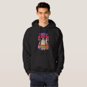 Happy Easter Bunny Easter Eggs Hoodie (Voorkant volledig)