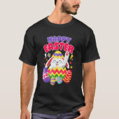 Happy Easter Bunny Easter Eggs T-shirt (Voorkant)