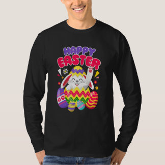 Happy Easter Bunny Easter Eggs T-shirt