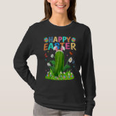 Happy Easter Bunny Egg Funny Cucumber Easter Sunda T-shirt (Voorkant)