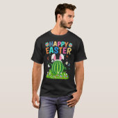 Happy Easter Bunny Egg Funny Watermelon Easter Sun T-shirt (Voorkant volledig)