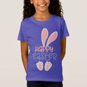 Happy Easter Bunny Egg Religieus ontwerp Grappig k T-shirt