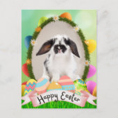 Happy Easter bunny, eierontwerp Briefkaart (Voorkant)