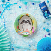 Happy Easter bunny, eierontwerp Papieren Kommen (Feest)