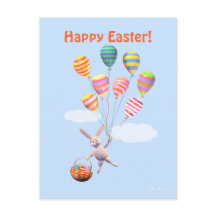Happy Easter Bunny en Balloons