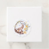 Happy Easter Bunny en Mand Eieren Bedankjes Labels (In situ)