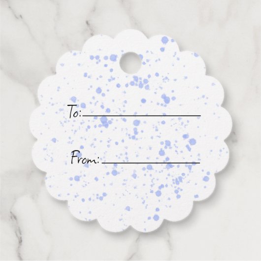 Happy Easter Bunny en Mand Eieren Bedankjes Labels (Achterkant)