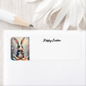 Happy Easter Bunny Etiket (Insitu)