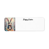 Happy Easter Bunny Etiket (Voorkant)