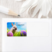 Happy Easter Bunny Etiket (Insitu)