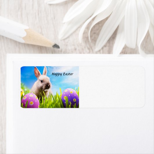 Happy Easter Bunny Etiket (Insitu)