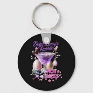 Happy Easter Bunny Favoriete Hot Mess Schattige Ma Sleutelhanger