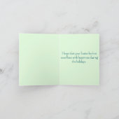 Happy Easter Bunny Feestdagen Kaart (Binnen)