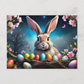 Happy Easter Bunny Feestdagenkaart (Voorkant)