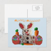 Happy Easter Bunny Feestdagenkaart (Voorkant / Achterkant)
