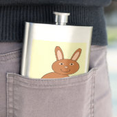 Happy Easter Bunny-flessen Flacon (Voorbeeld)