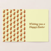 Happy Easter Bunny Folie Kaart (Binnen)