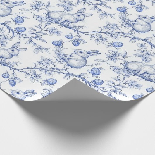 Happy Easter Bunny Gift Wikkelpapier Cadeaupapier (Hoek)