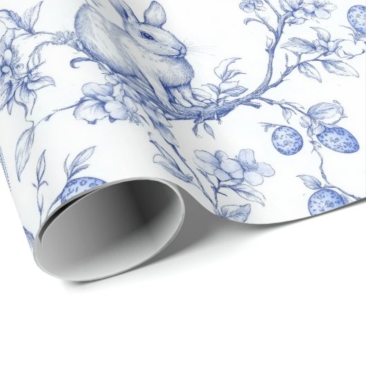 Happy Easter Bunny Gift Wikkelpapier Cadeaupapier (Rol Hoek)