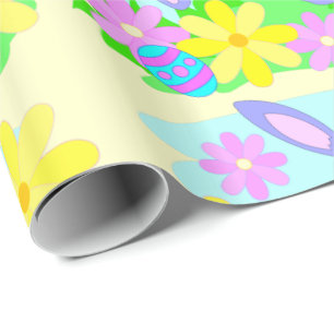 Happy Easter Bunny Gift Wrap Cadeaupapier