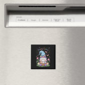 Happy Easter Bunny Gnome Knuffel Easter Eggs Gnome Magneet (Insitu (Vaatwasser))