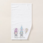 Happy Easter Bunny Gnomes Bad Handdoek (Handdoek)