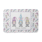 Happy Easter Bunny Gnomes Badmat (Voorkant)