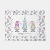 Happy Easter Bunny Gnomes Deurmat (Voorkant)