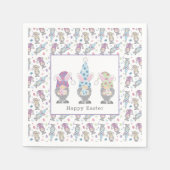 Happy Easter Bunny Gnomes Servet (Voorkant)