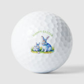 Happy Easter Bunny Golfballen (Voorkant)