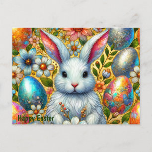 HAPPY EASTER BUNNY GROET ~ FEESTDAGENKAART