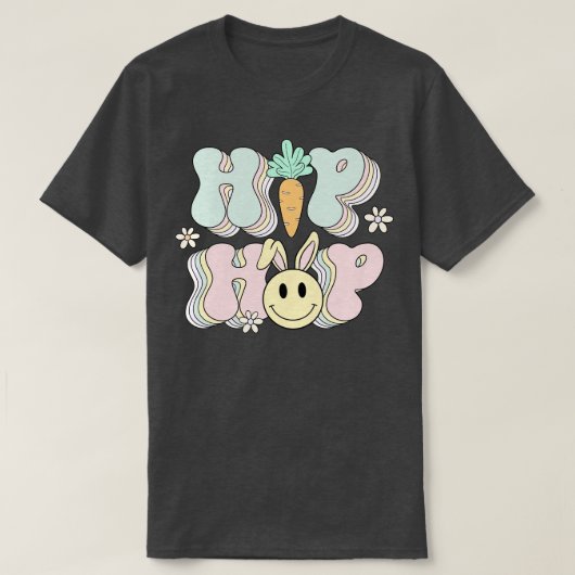 Happy Easter Bunny Hip Hop T-shirt (Design voorkant)