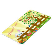 Happy Easter bunny illustratie Magneet (Linkerzijde)