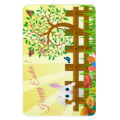 Happy Easter bunny illustratie Magneet (Verticaal)