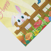 Happy Easter bunny illustratie Tissuepapier (Detail)