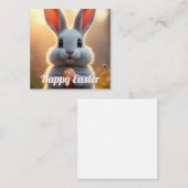 Happy Easter Bunny in the Magic of Spring Notitiekaartje (Voorkant / Achterkant)