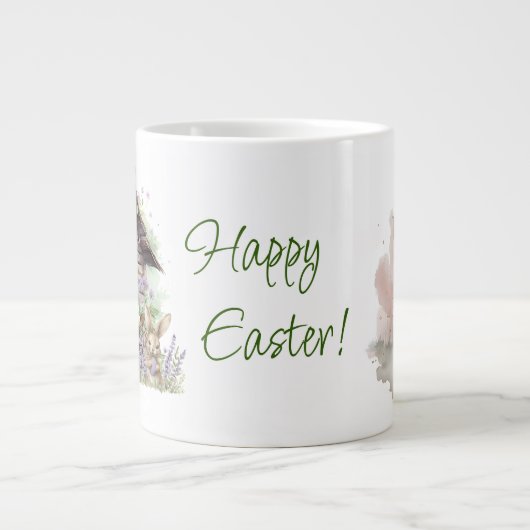 Happy Easter Bunny Jumbo Mok (Voorkant)