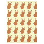 Happy Easter Bunny-klembord Klembord (Achterkant)