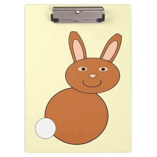 Happy Easter Bunny-klembord Klembord (Voorkant)