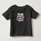 Happy Easter Bunny Konijn Ei Vakantie Kinder Shirts (Voorkant)