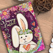 Happy Easter Bunny Leuk Leuk Leuk Kinder Inspirivi Kaart