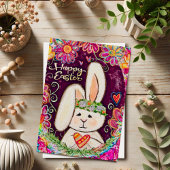 Happy Easter Bunny Leuk Leuk Leuk Kinder Inspirivi Kaart