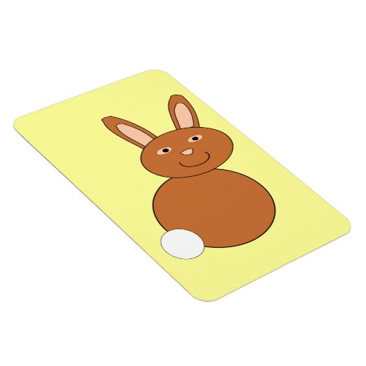 Happy Easter Bunny Magnet Magneet (Rechterzijde)