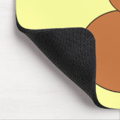 Happy Easter Bunny Mousepad Muismat (Hoek)