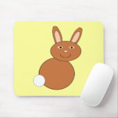 Happy Easter Bunny Mousepad Muismat (Met muis)