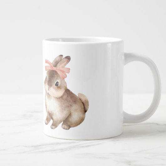 Happy Easter Bunny Mug Grote Koffiekop (Rechts)